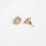 Buy Ferosh Crystal Rose Stud Earrings - Purplle