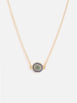 Buy Ferosh Round Blue Crystal Studded Evil Eye Jewel Set - Purplle