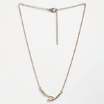Buy Ferosh Dainty Pearl Detail Necklace - Purplle