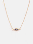 Buy Ferosh Dark Blue Crystal Boundary Evil Eye Jewel Set - Purplle