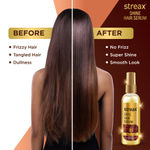 Buy Streax Shine Hair Serum with Walnut Oil, For Hair Smoothening & Shine, For Dry & Frizzy Hair - 45 ml - Purplle