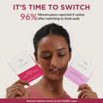 Buy Azah Rash-Free Organic Sanitary Pads (Box of 20 Pads : All Regular - without Disposable bags ) - Purplle