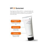Buy Minimalist SPF 50 Sunscreen with niacinamide + vitamin b5 + vitamin f, broad spectrum, PA++++ for all skin types, 50 gm - Purplle