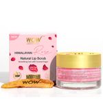Buy WOW Skin Science Himalayan Rose Lip Scrub - Exfoliates / Smoothens Chapped & Cracked lips with 100% Natural Himalayan Pure Rose Oil - For Dry, and Tanned lips - 15g - Purplle