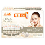 Buy VLCC Pearl Facial Kit + FREE Rose Water Toner Worth (300 g + 100 ml) - Purplle