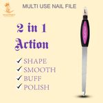 Buy Majestique Nail Clipper with Nail Filer | Compact Nail Cutter for Trimming and Grooming - Multicolor - Purplle