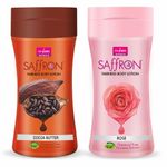 Buy VI-JOHN Women Rose And Cocoa Butter Skin -Ageing Non greasy Chemical Free Fairness Extract Saffron Fairness Body Lotion Enriched with Vitamin E, moisturizes skin upto 48 hour (pack of 2,250 ml Each) - Purplle