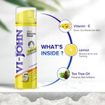 Buy VI-JOHN Combo of Shaving Foam Lemon 200 ml & Irresistible Scent Fresh & Soothing Good Fragrance Energetic Deodorants 175 ml - Purplle