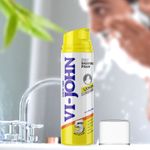 Buy VI-JOHN Combo of Shaving Foam Lemon 200 ml & Irresistible Scent Fresh & Soothing Good Fragrance Energetic Deodorants 175 ml - Purplle