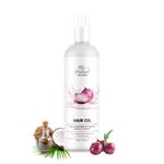 Buy Natural Infusions Onion Hair Oil With Virgin Coconut Oil - With Comb Applicator - Strong and Healthy Hair - Deep Nourishment - Hair Growth – 100ml (Pack of 1) - Purplle