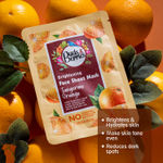 Buy Buds & Berries Brightening Face Sheet Mask with Tangerine Orange | Ultra-hydrating Sheet Mask infused with Serum | No Paraben, No Sulphate, No Silicone - 25 gm - Purplle
