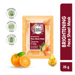 Buy Buds & Berries Brightening Face Sheet Mask with Tangerine Orange | Ultra-hydrating Sheet Mask infused with Serum | No Paraben, No Sulphate, No Silicone - 25 gm - Purplle
