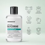 Buy AromaMusk Organic And Pure Vegetable Glycerine For Face, 200ml | Softens & Moisturize – Chemical Free, Hypoallerganic, All Natural - Purplle