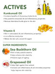 Buy Skivia Kumkumadi Face Serum with Sea Buckthorn Oil & Vitamin E - 15 ml | Minimizes Dark Spots & Pigmentation | Unisex - Purplle