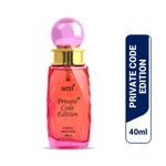 Buy ACO PERFUMES Set of 2 Fragrance Paradis & Private Code Scent For Men, 40 ml Each - Purplle