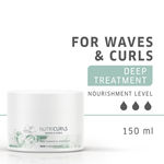 Buy Wella Professionals NUTRICURLS Deep Treatment Mask For Waves & Curls (150 ml) - Purplle