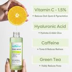 Buy mCaffeine 1.5% Vitamin C Toner-Serum with Green Tea for Glowing Skin | Reduces Dark Spots & Pigmentation, Tightens Pores | All Skin types - 150 ml - Purplle