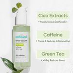 Buy mCaffeine Cica Toner-Serum with Green Tea for Skin Calming | Soothes Redness & Irritated Skin, Moisturizes & Tightens Pores | Non-sticky - 150ml - Purplle