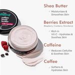 Buy mCaffeine Coffee & Berries Body Butter with Shea Butter for Soft Skin | Moisturizes, Nourishes Dry Skin | Fruity Coffee Aroma, Vitamin C Rich -100g 100 gm - Purplle
