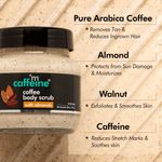 Buy mCaffeine Coffee & Almond Body Scrub| Removes Dry & Dead Skin | Mildly Exfoliating Scrub | Rich Almond Coffee Aroma - 200 gm - Purplle