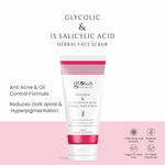 Buy Globus Naturals Glycolic & 1% Salicylic Acid Herbal Anti Acne Face Scrub, Enriched with Liquorice & Oats, Deep Pore Cleansing & Oil Control, Reduces Dark spots & Hyperpigmentation,100 ml - Purplle
