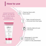 Buy Globus Naturals Glycolic & 1% Salicylic Acid Herbal Anti Acne Face Scrub, Enriched with Liquorice & Oats, Deep Pore Cleansing & Oil Control, Reduces Dark spots & Hyperpigmentation,100 ml - Purplle