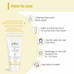Buy Globus Naturals Hyaluronic Acid & Vitamin C Anti Ageing Face Scrub, Enriched with Walnut & Mulberry, Skin Lightening & Brightening Formula, Reduces Dark Spots, Suitable for All Skin Types, 100 ml - Purplle