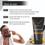 Buy Globus Naturals Anti Pollution & Anti Acne Charcoal Peel Off Mask, Detoxifying Face mask, Fights Pollution and De-Tans skin, For Men with Oily & Acne Prone Skin, 100 gms - Purplle