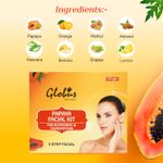 Buy Globus Remedies Anti-Tan Papaya Facial Kit For Flawless Skin - Purplle