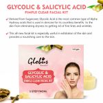 Buy Globus Remedies Pimple Clear Facial Kit with Glycolic acid & Salicylic Acid For Anti- Acne - Purplle