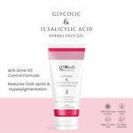 Buy Globus Naturals Glycolic & 1% Salicylic Acid Anti-Acne Face care Combo - Set of 3 Face Cream, Face Gel & Face Scrub - Purplle