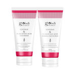 Buy Globus Naturals Glycolic & 1% Salicylic Acid Anti-Acne Face care Combo - Set of 2 Face wash & Face Scrub - Purplle