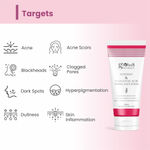 Buy Globus Naturals Glycolic & 1% Salicylic Acid Anti-Acne Face care Combo - Set of 2 Face wash & Face Scrub - Purplle
