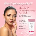 Buy Globus Naturals Glycolic & 1% Salicylic Acid Anti-Acne Face care Combo - Set of 2 Face wash & Face Cream - Purplle