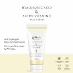 Buy Globus Naturals Glycolic & 1% Salicylic Acid Anti-Acne & Vitamin C & Hyaluronic Acid Anti Ageing Face cream Combo - Set of 2 - Purplle