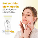 Buy Globus Naturals Glycolic & 1% Salicylic Acid Anti-Acne & Vitamin C & Hyaluronic Acid Anti Ageing Face cream Combo - Set of 2 - Purplle