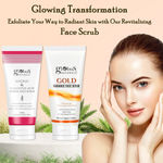 Buy Globus Naturals Glycolic & 1% Salicylic Acid Anti-Acne & Gold Radiance Brightening Face Scrub Combo - Set of 2 - Purplle