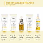 Buy Globus Naturals Vitamin C & Hyaluronic Acid Anti-Ageing & Brightening Face Care Combo Set of 3 - Face Wash, Face Cream & Face Scrub - Purplle