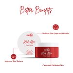 Buy Clensta Red Aloe Vera Face Mask|with 1 % Natural AHA and Coffee| Detan and Skin Glow | Cleanses Pollution and Impurities| For All Men and Women - Purplle