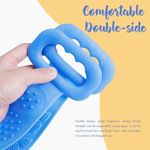 Buy Trendzie Skin Care Silicone Body Back Scrubber Bath Belt Double Side Brush (Assorted Color) 1 Pc - Purplle