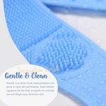 Buy Trendzie Skin Care Silicone Body Back Scrubber Bath Belt Double Side Brush (Assorted Color) 1 Pc - Purplle