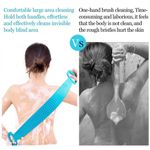 Buy Trendzie Skin Care Silicone Body Back Scrubber Bath Belt Double Side Brush (Assorted Color) 1 Pc - Purplle