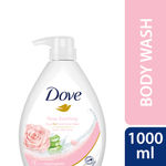 Buy Dove Soothing Rose & Aloe Vera Body Wash for Replenished Skin, Refreshing Scent 1L - Purplle