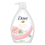 Buy Dove Soothing Rose & Aloe Vera Body Wash for Replenished Skin, Refreshing Scent 1L - Purplle