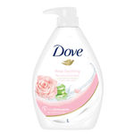 Buy Dove International Soothing Rose & Aloe Vera Body Wash for Replenished Skin, Refreshing Scent 1L - 1000 ml - Purplle