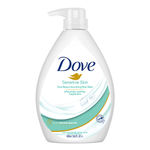 Buy Dove International Nourishing Body Wash for Sensitive Skin, 24Hrs Moisture Lock, 1L - 1000 ml - Purplle