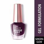 Buy Blue Heaven Hypergel Nail Paint Sangria Gold 711 - Purplle