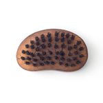 Buy Bombay Shaving Company Beard Brush (Pocket Size) | Made with Sheesham Wood | Free Faux Leather Pouch 50 gm - Purplle