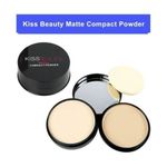 Buy Kiss Beauty Matte Compact Powder 20gm - Purplle