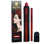 Buy Favon Pack of 2 Angel Rose 5in1 Multicolor Full Coverage Matte Lipsticks(G&B) - Purplle